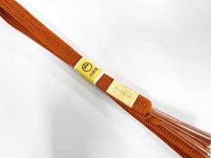 未使用品　正絹　手組帯締め